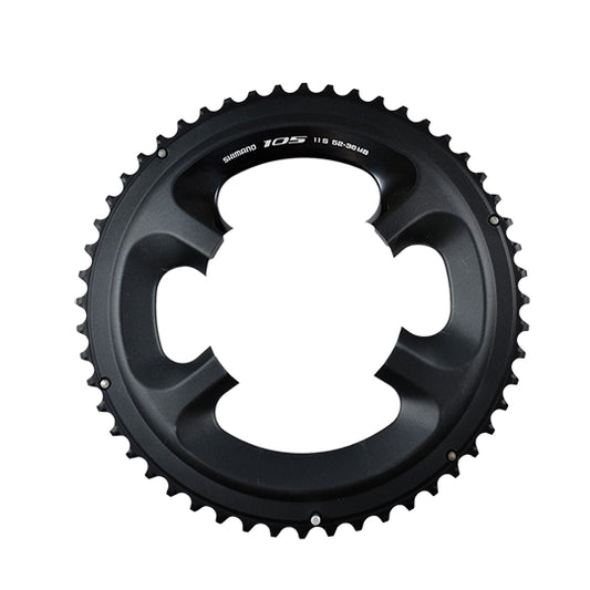 PLATEAU ROUTE DIAM 110 EXTER 53DTS NOIR SHIMANO ORIGINE 105 5800 11V. (4 BRANCHES)
