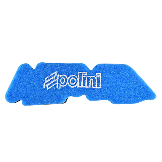 FILTRE A AIR SCOOTER POLINI DOUBLE DENSITE ADAPT. TYPHOON 07->/ZIP/NRG MC3/STALKER (MOUSSE