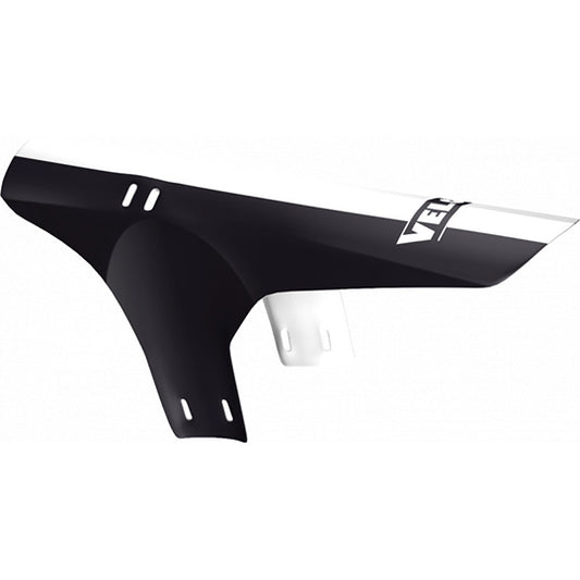 GARDE BOUE VTT AV VELOX NOIR/BLANC FIXATION FOURCHE