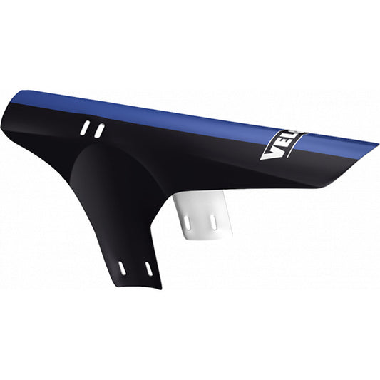 GARDE BOUE VTT AV VELOX NOIR/BLEU FIXATION FOURCHE
