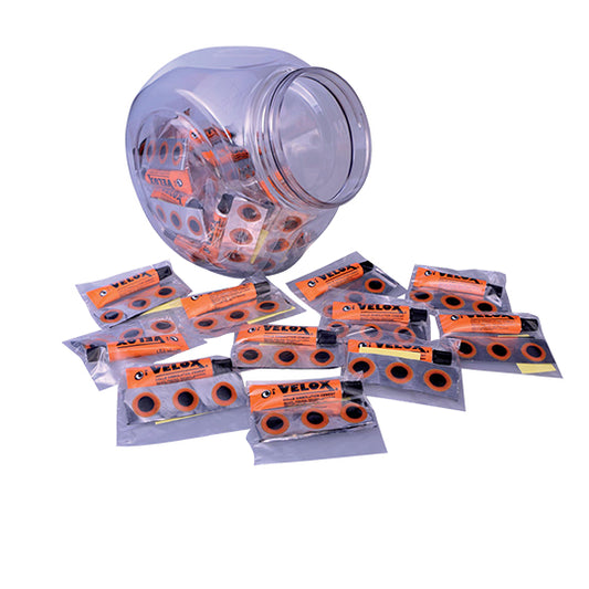 NECESSAIRE REPARATION VELOX ROUTE 6PIECES + DISSOLUTION 5ML + 1 RAPE (BOCAL X50)
