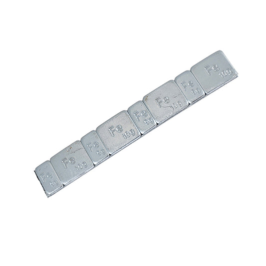 MASSE/PLOMB EQUILIBRAGE ADHESIVE POUR ROUE  (BARETTE 4X5GR - 4X10GR)