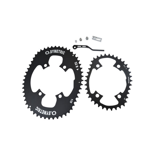 PLATEAU ROUTE DIAM 110 52-38 NOIR OSYMETRIC COMP. DURA ACE 9000/ULTEGRA 6800 11/10V. (KIT