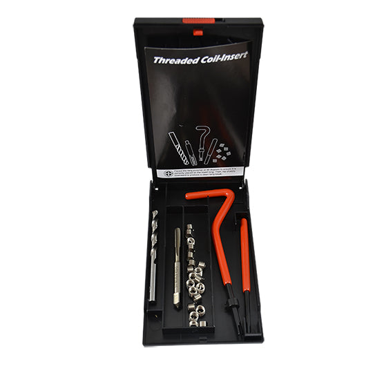 KIT TARAUDAGE AVEC HELICOIL - FILETAGE M5X0.8 (COFFRET 20PCS)