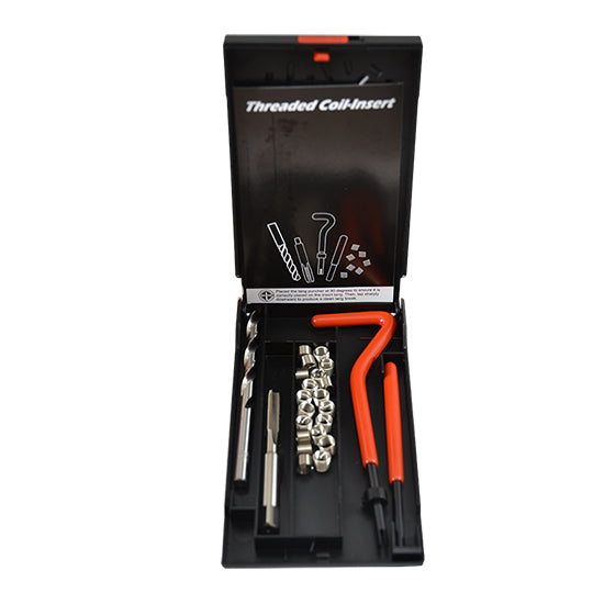KIT TARAUDAGE AVEC HELICOIL - FILETAGE M6X1.0 (COFFRET 20PCS)
