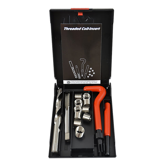 KIT TARAUDAGE AVEC HELICOIL - FILETAGE M12X1.25 (COFFRET 10PCS)