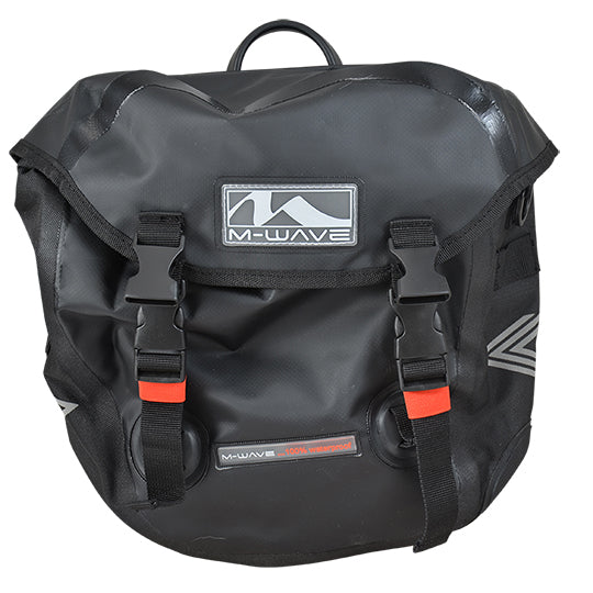 SACOCHE VELO PORTE BAGAGE CANADA NOIR 100% ETANCHE AV OU AR (PR) 2X12.5L