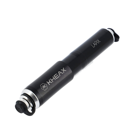 POMPE MINI VTT KHEAX LAPIX HV S TOUT ALU NOIR L185MM 90PSI/6.2BAR