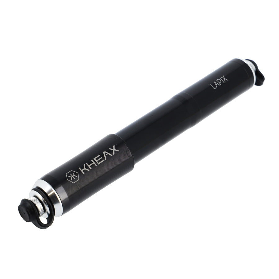 POMPE MINI VTT KHEAX LAPIX HV M TOUT ALU NOIR L225MM 90PSI/6.2BAR
