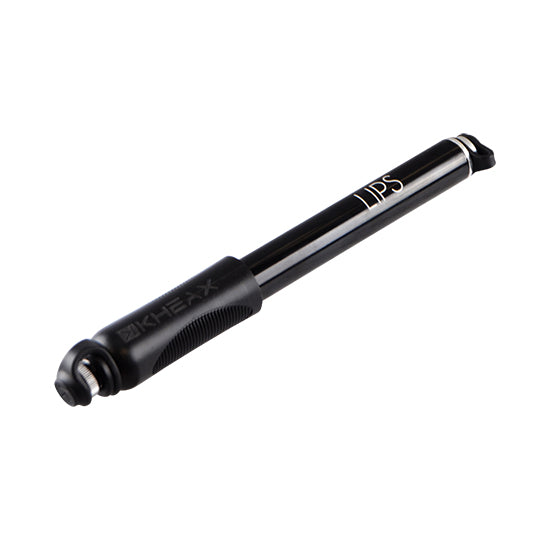 POMPE MINI ROUTE KHEAX LIPS HP S 9.7 BARS POIGNEE COMPOSITE  CORPS ALU NOIR L180MM
