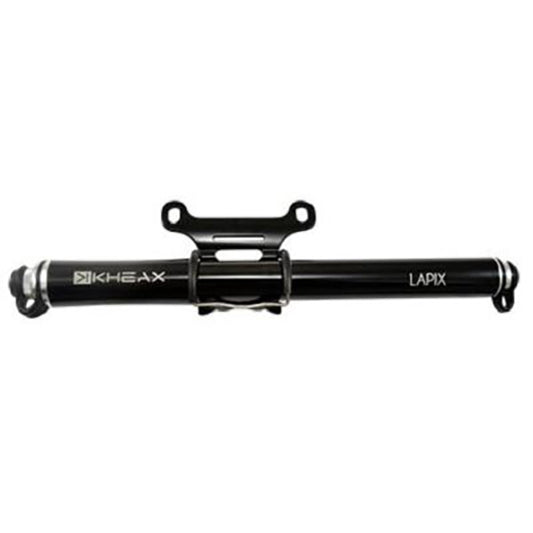 POMPE MINI ROUTE KHEAX LAPIX HP M TOUT ALU NOIR L230MM 140PSI/9.7BAR