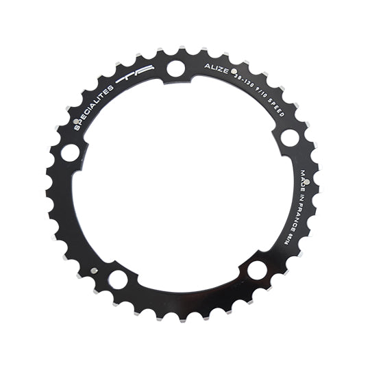 PLATEAU ROUTE DIAM 130 INTERM 38DTS NOIR ALIZE (COMP.SHIMANO) TA 8/9/10V. 5 BRANCHES