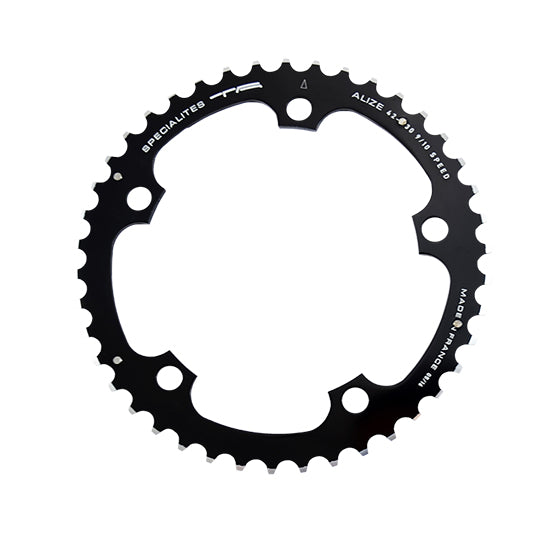 PLATEAU ROUTE DIAM 130 INTERM 42DTS NOIR ALIZE (COMP.SHIMANO) TA 8/9/10V. 5 BRANCHES