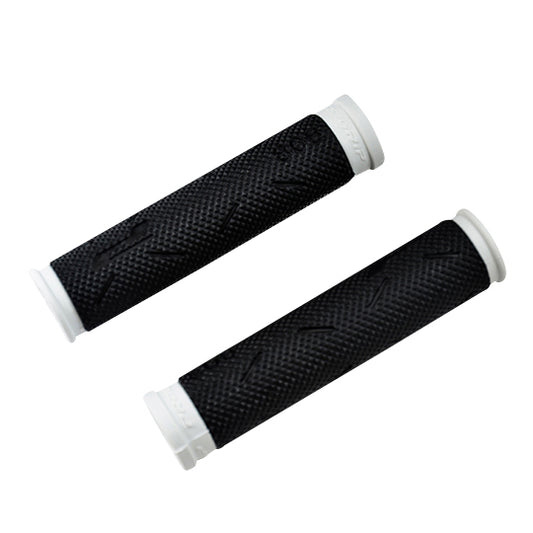 POIGNEE VELO PROGRIP 808 120MM NOIR/BLANC (PR)