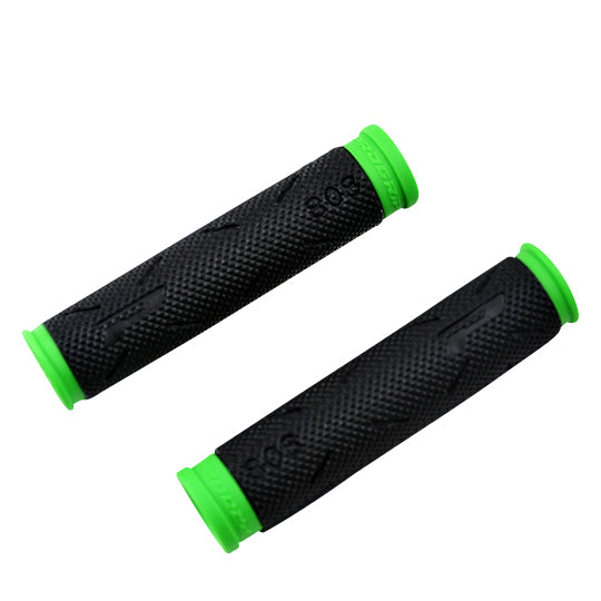 POIGNEE VELO PROGRIP 808 120MM NOIR/VERT (PR)