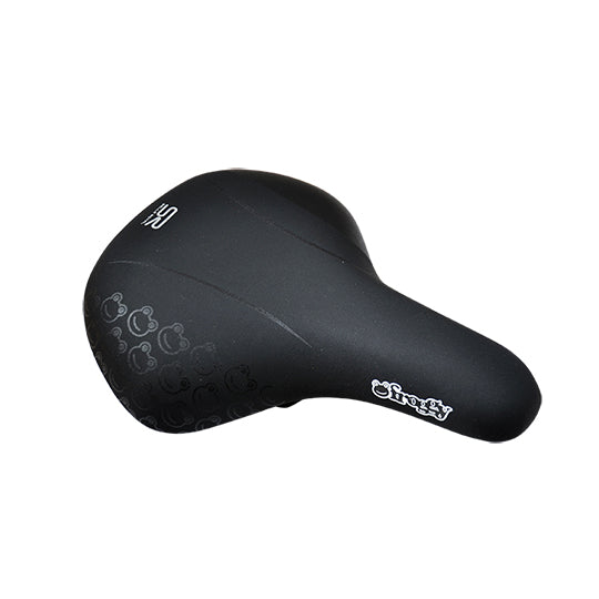 SELLE ENFANT KID 12/14/16 POUCES SELLE ROYAL FROGGY NOIR AVEC CHARIOT DE SELLE