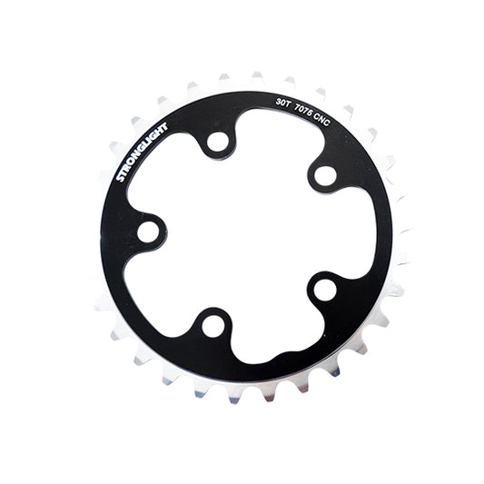 PLATEAU ROUTE DIAM  74 INTER 30DTS NOIR ALU 7075(COMP.SHIMANO/CAMPA)STRONG 8/9/10V.5BRANCH