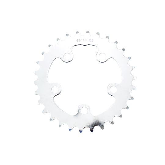 PLATEAU ROUTE DIAM  74 INTER 30DTS ARGENT ACIER STRONG 8/9/10V. 5 BRANCHES