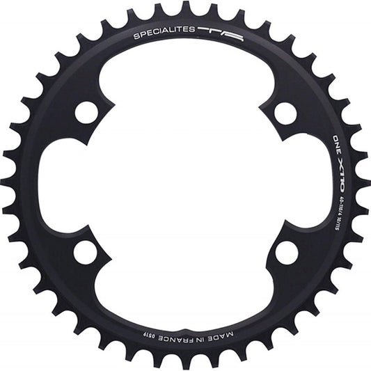 PLATEAU ROUTE DIAM 110 MONO 40DTS NOIR ONE X110 (COMP.SHIM. 4 BRANCHES) TA 11V.