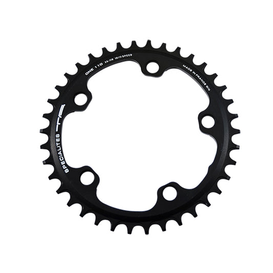 PLATEAU ROUTE DIAM 110 MONO 38DTS NOIR ONE 110 (COMP.SHIM. 5 BRANCHES) TA 10/11/12V.