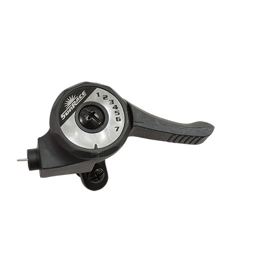 MANETTE VTT TYPE TOURNEY 7V. SUNRACE DROITE INDEXEE SL2T AVEC COLLIER