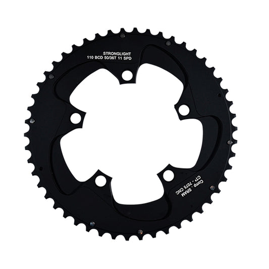 PLATEAU ROUTE DIAM 110 EXTER 50DTS NOIR CT2 (COMP. SRAM) STRONG 11V. 5 BRANCHES