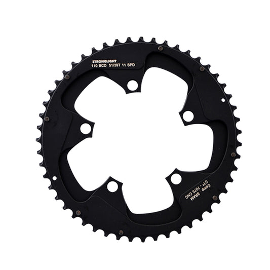 PLATEAU ROUTE DIAM 110 EXTER 51DTS NOIR CT2 (COMP. SRAM) STRONG 11V. 5 BRANCHES