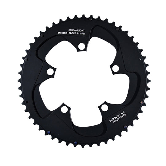 PLATEAU ROUTE DIAM 110 EXTER 52DTS NOIR CT2 (COMP. SRAM) STRONG 11V. 5 BRANCHES
