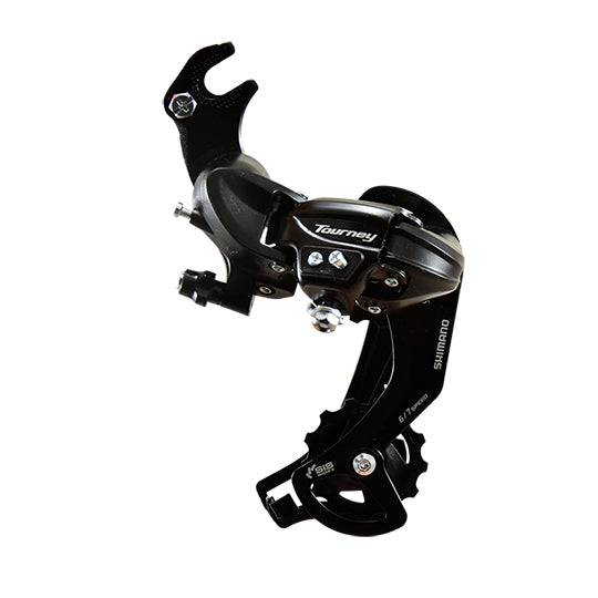 DERAILLEUR VTT AR SHIMANO TY300 TOURNEY 6/7V MEGARANGE A PATTE