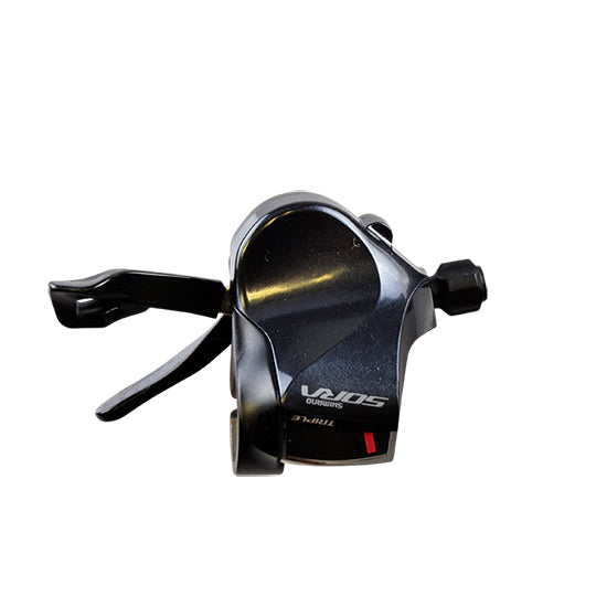 MANETTE ROUTE CINTRE PLAT SHIMANO SORA R3030 3X9V. TRIPLE GAUCHE