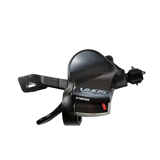 MANETTE ROUTE CINTRE PLAT SHIMANO SORA R3000 2X9V. DOUBLE GAUCHE