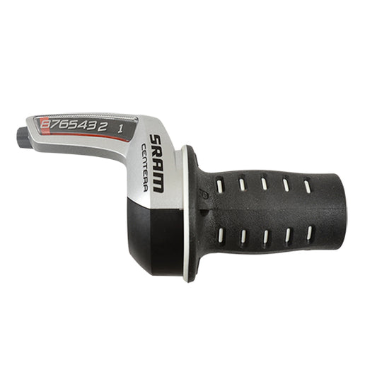 MANETTE VTT P.TOURNANTE  8V. SRAM GRIPSHIFT CENTERA DROITE (COMP.SHIMANO)