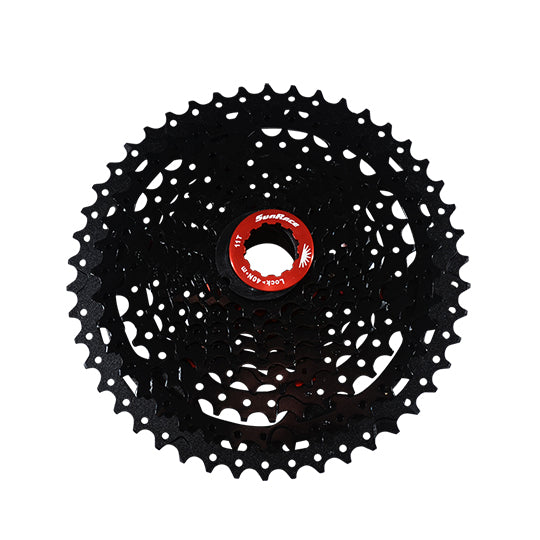 CASSETTE 10V. VTT SUNRACE CSMX3 NOIR - 11-46DTS (COMPATIBLE SHIMANO)
