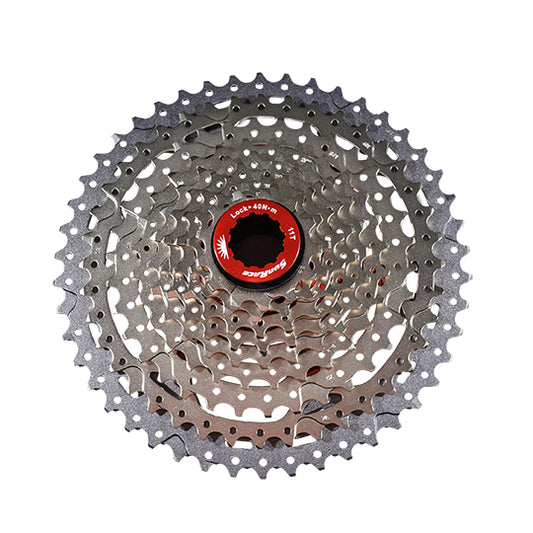 CASSETTE 10V. VTT SUNRACE CSMX3 METALLIC - 11-46DTS (COMPATIBLE SHIMANO)