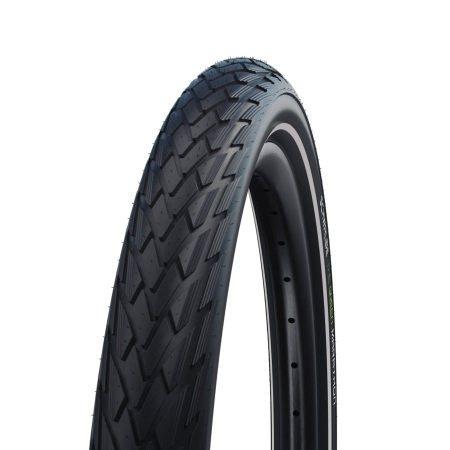 PNEU VTC/URBAIN 26X1.50 TR SCHWALBE GREEN MARATHON TT NOIR (40-559)