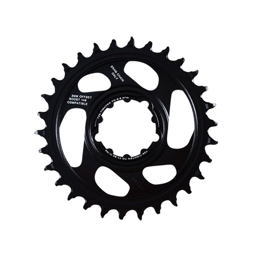 PLATEAU VTT MONO DIRECT MOUNT 3MM 30DTS NOIR EAGLE X SYNC OFFSET BOOST SRAM 12V