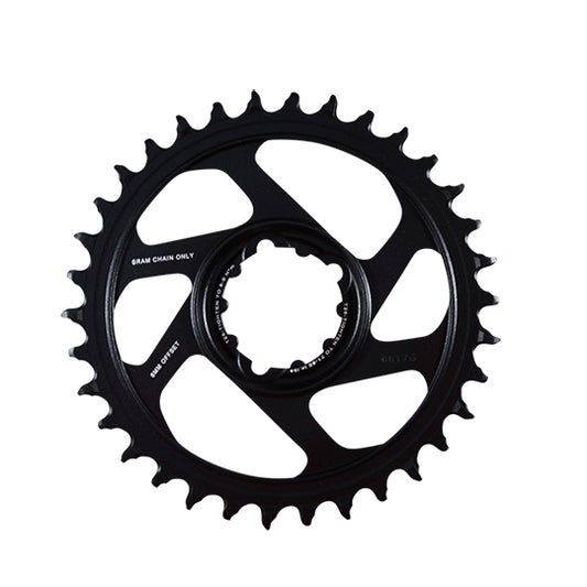 PLATEAU VTT MONO DIRECT MOUNT 6MM 34DTS NOIR EAGLE X SYNC OFFSET SRAM 12V