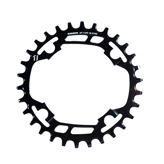 PLATEAU VTT MONO DIAM 94 EXTER 30DTS NOIR 4 BRANCHES 3.5MM X SYNC SRAM ACIER 11V