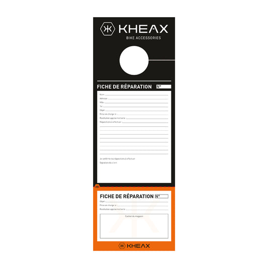 FICHE REPARATION ATELIER KHEAX (X20)