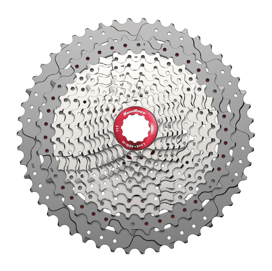 CASSETTE 12V. VTT SUNRACE CSMZ90 METALLIC - 11-50DTS (COMPATIBLE SHIMANO)