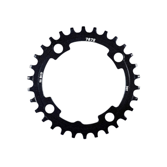 PLATEAU VTT MONO DIAM  96 EXTER 30DTS NOIR 4 BRANCHES SUNRACE CRMX00 1X10/11/12V.