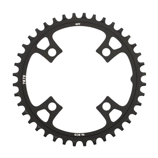 PLATEAU VTT MONO DIAM  96 EXTER 40DTS NOIR 4 BRANCHES SUNRACE CRMX00 1X10/11/12V.