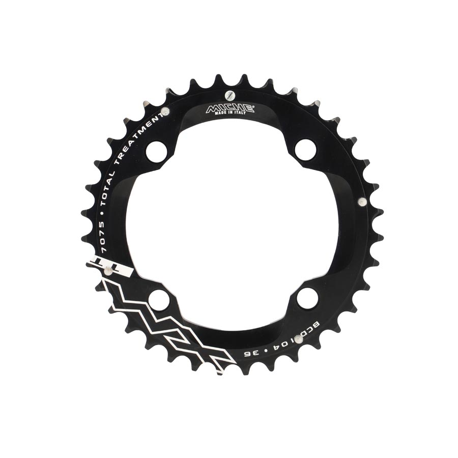 PLATEAU E BIKE/VAE MONO DIAM 104 EXTER 36DTS NOIR 4 BRANCHES MICHE COMP. YAMAHA