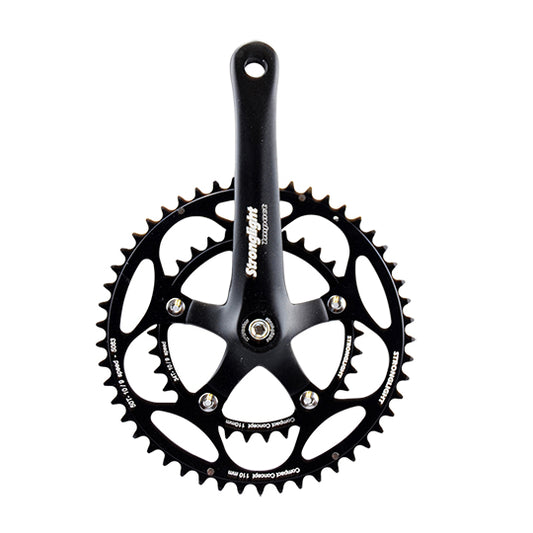 PEDALIER ROUTE COMPACT 48-34D L165 STRONG IMPACT NOIR 9/10V