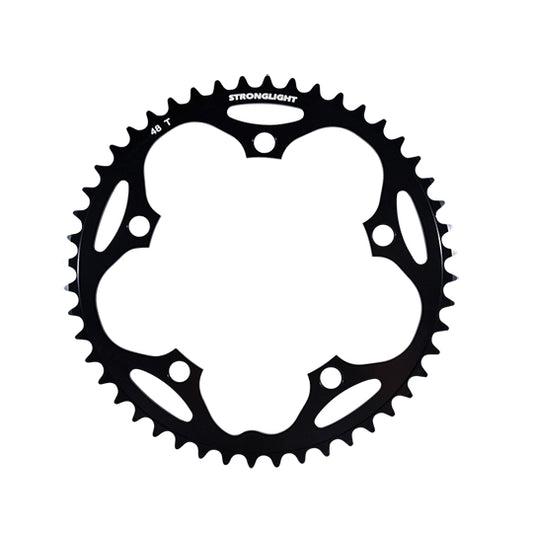 PLATEAU ROUTE DIAM 130 EXTER 48DTS NOIR ALU 5083 STRONG 8/9/10V. 5 BRANCHES