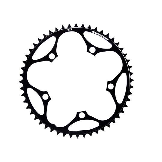 PLATEAU ROUTE DIAM 130 EXTER 52DTS NOIR ALU 5083 STRONG 8/9/10V. 5 BRANCHES