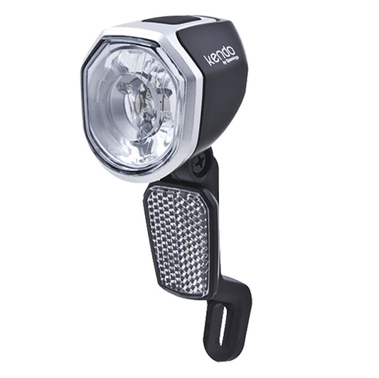 ECLAIRAGE VELO AV/PROJECTEUR E-BIKE/VAE SPANNINGA KENDO+ XE 6-36V FIXATION FOURCHE LED
