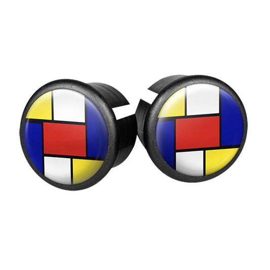 BOUCHON CINTRE/GUIDON ROUTE VELOX A EMBOITER PLASTIQUE MONDRIAN SUR CARTE (PR)