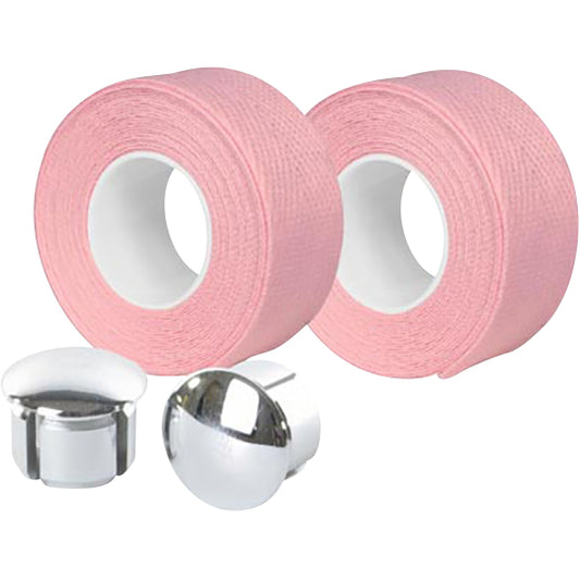 GUIDOLINE VELOX COTON SUPERIEUR TRESSOSTAR 90 ROSE PASTEL AVEC EMBOUTS GUIDON (PR) BLISTER