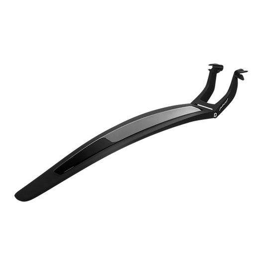 GARDE BOUE ROUTE/VTT AR 26/27.5/29" POLISPORT S-MUD LONG NOIR FIXATION RAIL DE SELLE